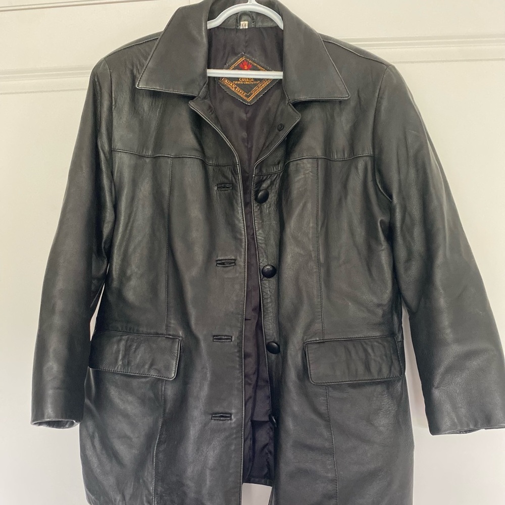 Vintage Genuine Leather Jacket